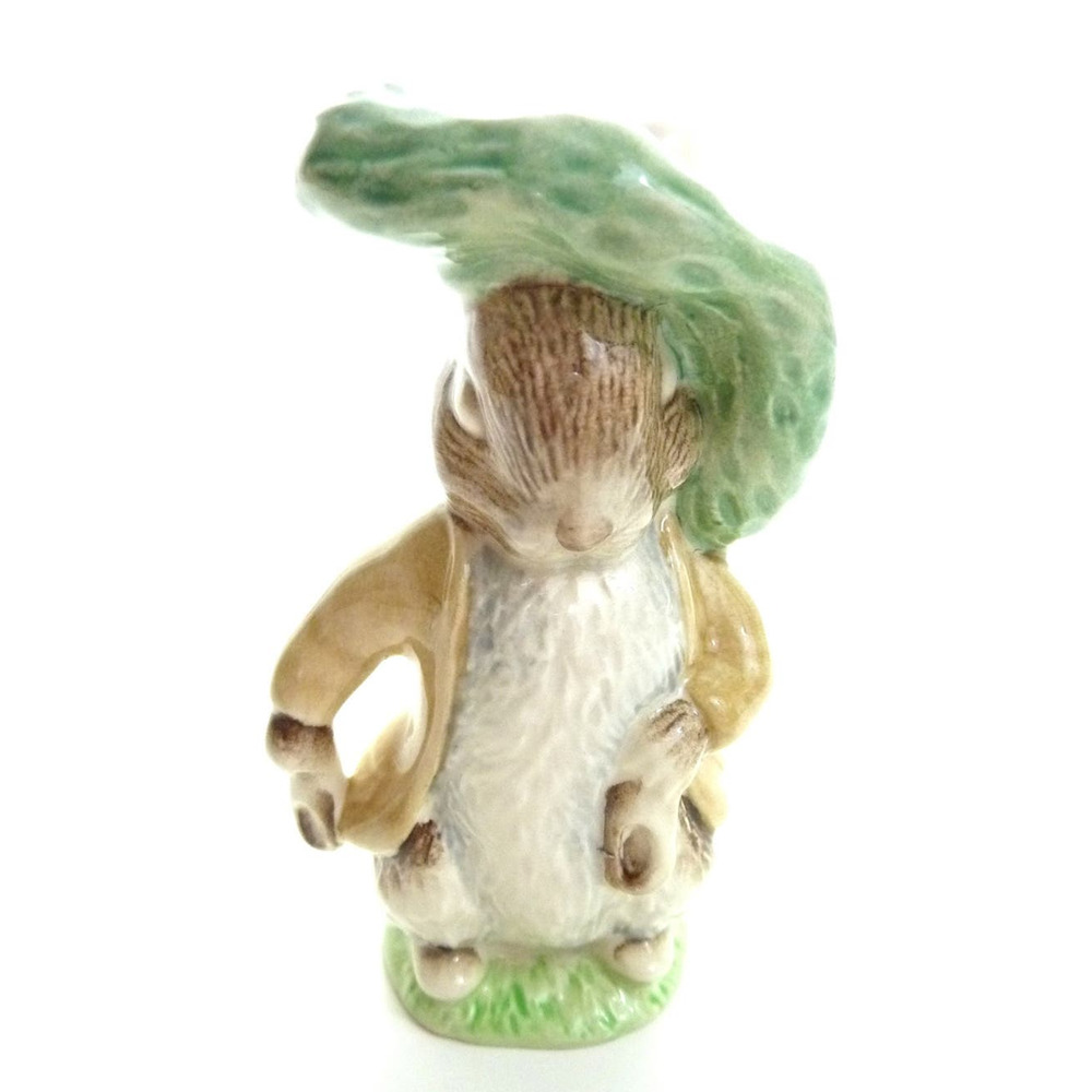 Vintage Beswick Beatrix Potter Benjamin Bunny Figurine Ceramic Rabbit Unpainted